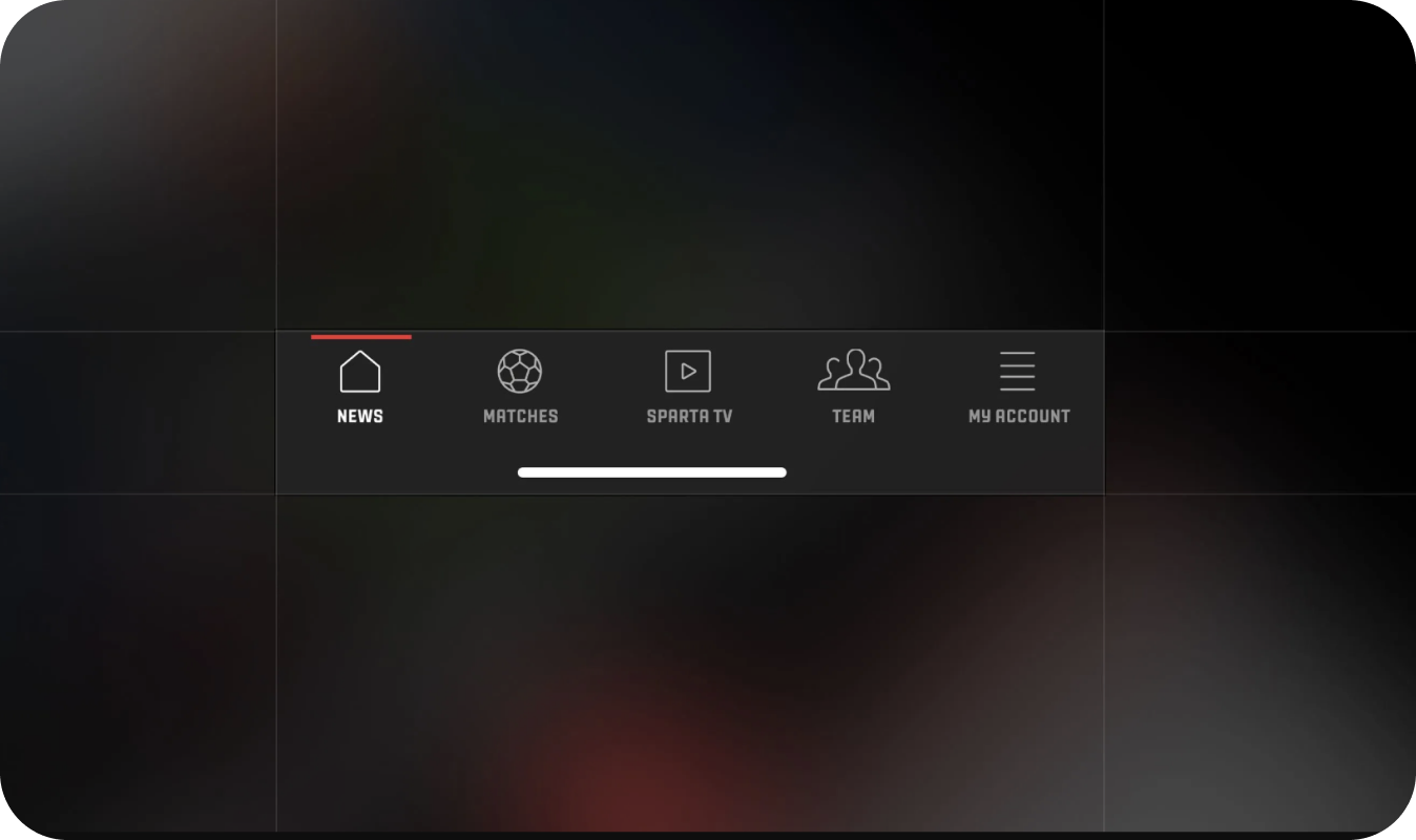 Health data platform interface redesign with a dark navigation bar